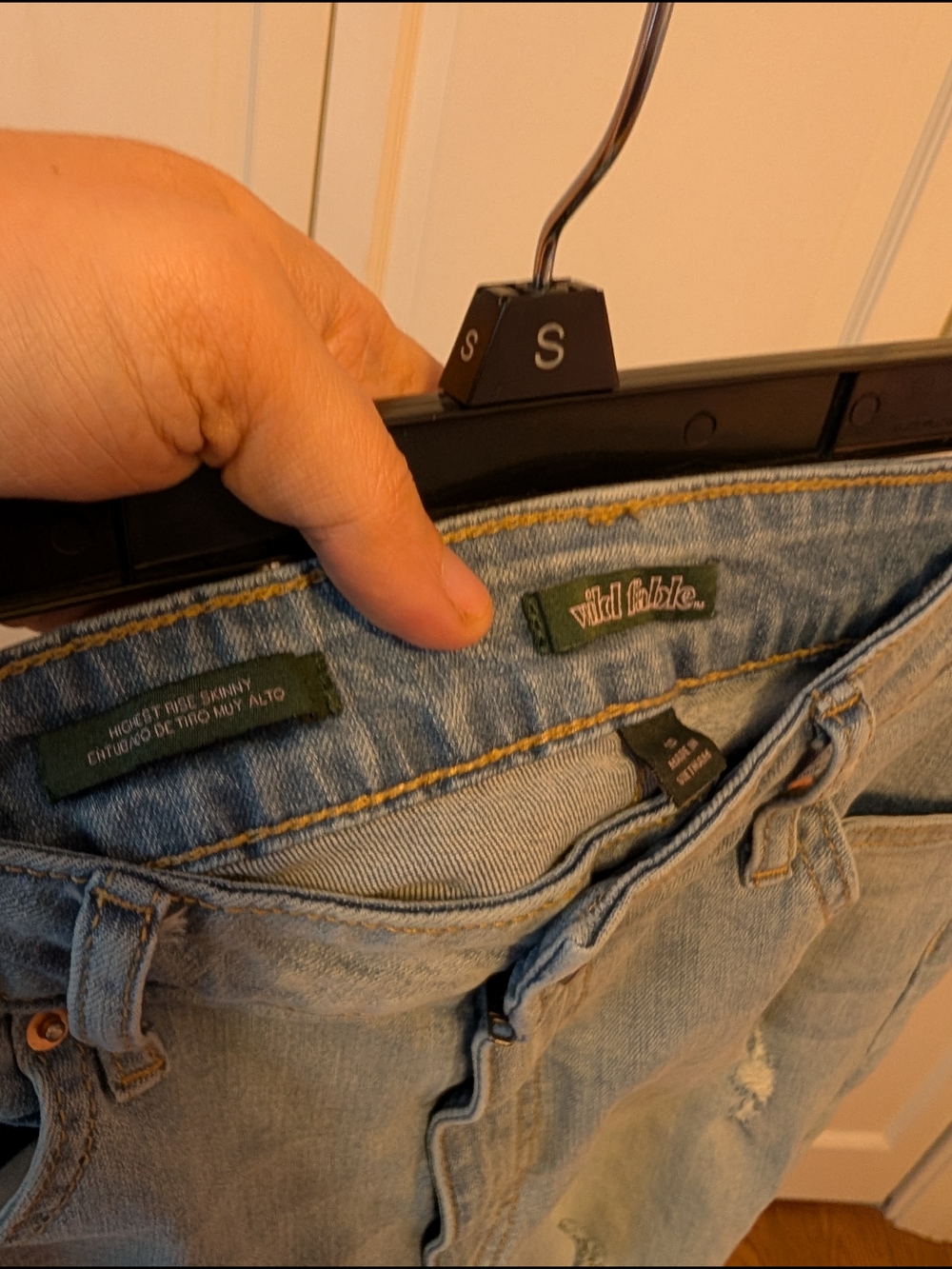 Wild Fable Highest Rise Ripped Skinny Jeans - Picture 6 of 8